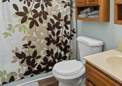 Bathroom of Birch Hollow Getaway Property