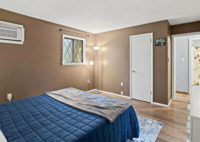 Bedroom one of Birch Hollow Getaway Property.