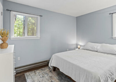 Bedroom two of Birch Hollow Getaway Property.