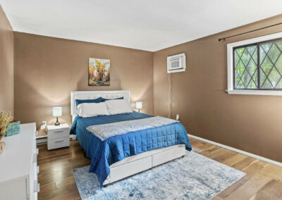 Bedroom one of Birch Hollow Getaway Property.